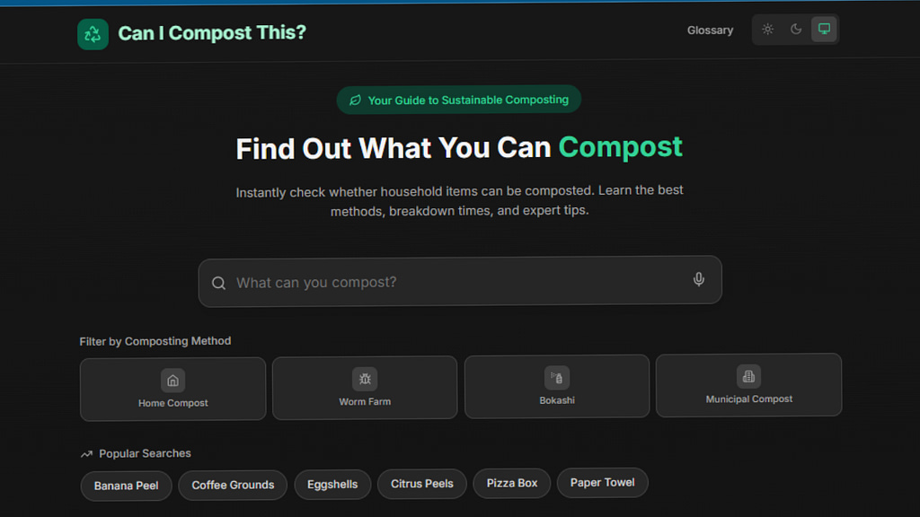 Compostability Checker