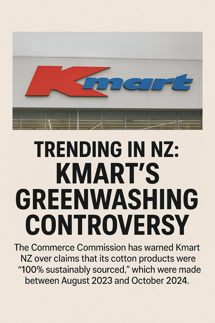 Kmart logo on storefront